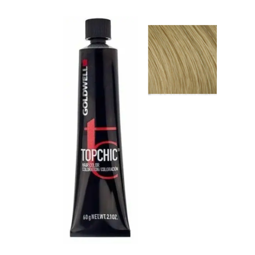 Стойкая профессиональная краска для волос - Goldwell Topchic Hair Color Coloration 10N (Светлый блондин экстра)